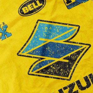 suzuki fox racing closeup