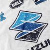suzuki fox racing closeup