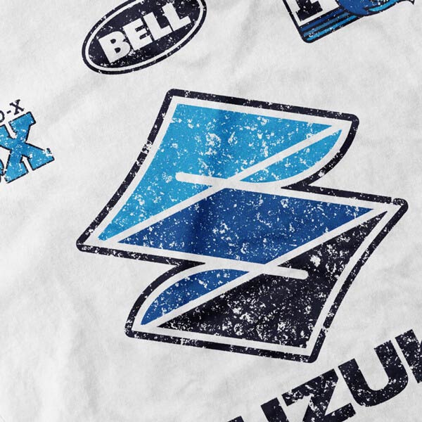 suzuki fox racing closeup