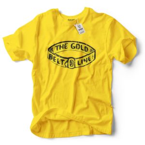 gold belt kidney belt shirt