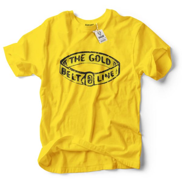 gold belt kidney belt shirt