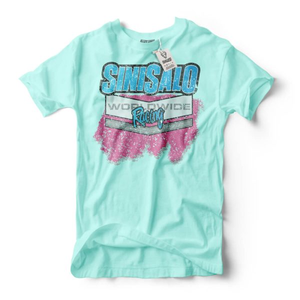 sinisalo worldwide racing on blue woman