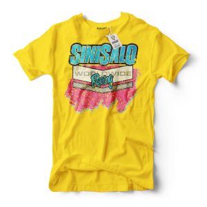 sinisalo worldwide racing on yellow woman